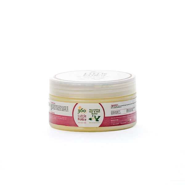360 Naturals Little Kinky Nourishing Hair & Skin Butter with Jasmine Essential Oil 200ml