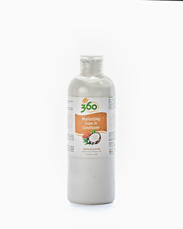 360 Naturals Moisturizing Leave-In Conditioner with Shea & Coconut Oil 300ml