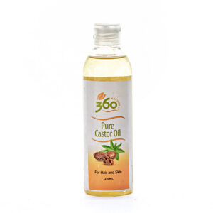 Pure Castor Oil for Hair & Skin 100ml