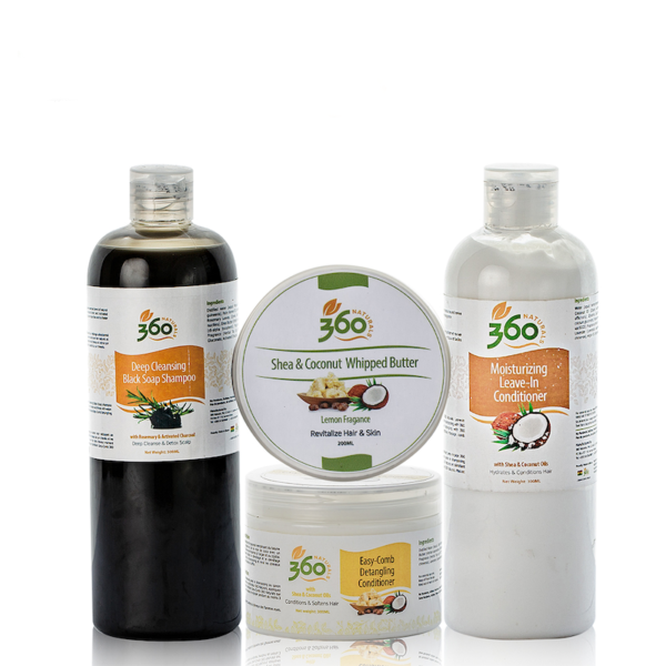 360 Naturals Wash Set